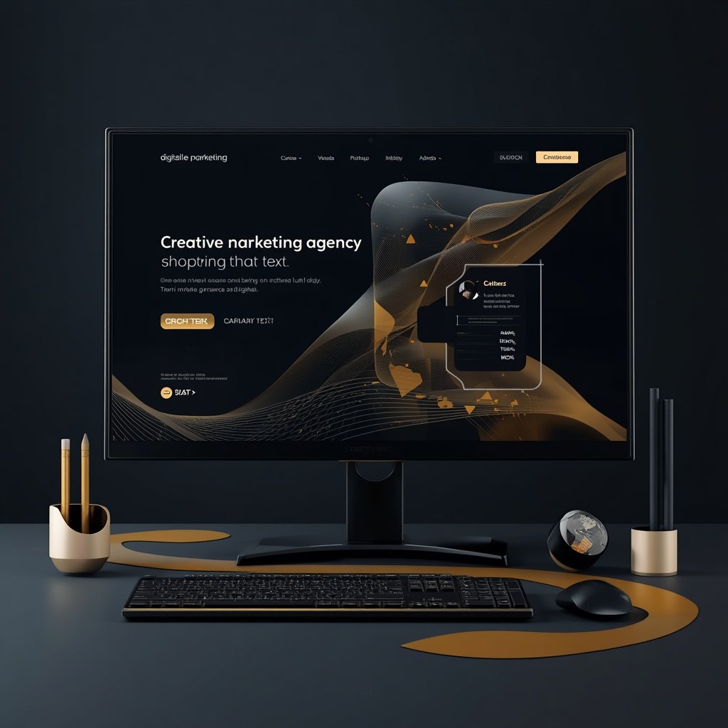 Digital Marketing Website - Creative Design